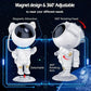 Standing Astronaut Galaxy Projector Lamp – LED Star Night Light for Bedroom Decor