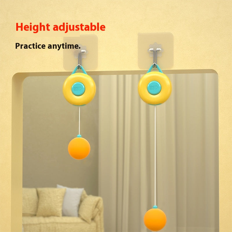 Hanging Table Tennis Trainer Triangle shape – Boost Focus & Keep Kids Engaged Indoors!