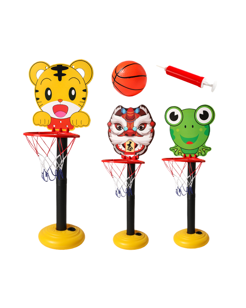 Tiger Face Basket Ball Plastic Pack