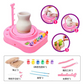 Kids Pottery Workshop Set Clay & Paint DIY Kit