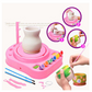 Kids Pottery Workshop Set Clay & Paint DIY Kit