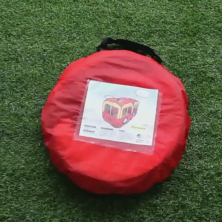 Cocomelon Bus-Themed Pop-Up Tent House for Kids – Indoor & Outdoor Play Tent