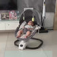Baby Rocker Chair with Canopy – Adjustable Recline, Toy Bar, and Safety Belt