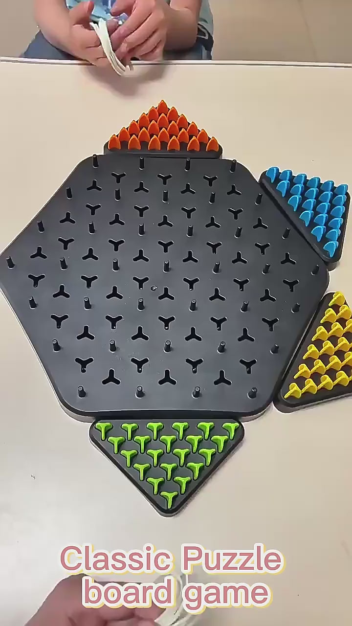 🧩 Tension Loop Puzzle Board – Brain-Boosting Family Game