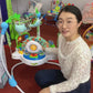 Baby Jumper – Adjustable Activity Bouncer with 360° Rotating Seat & Interactive Toys for Fun & Development
