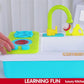 Wash Basin Kitchen Sink Toy With Accessories For Kids