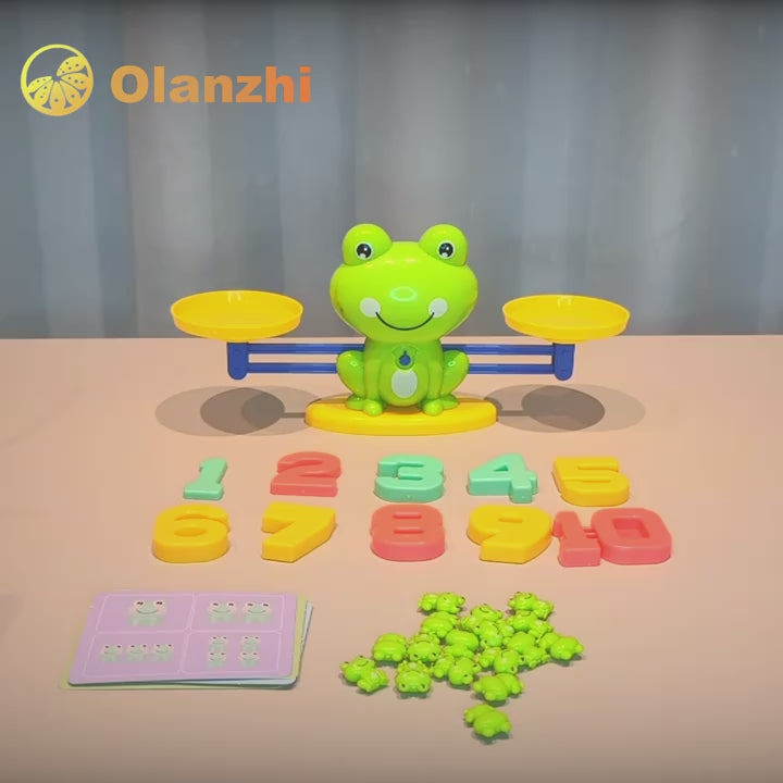 Balance Math Scale – Interactive Educational Toy for Kids (3+ Years)