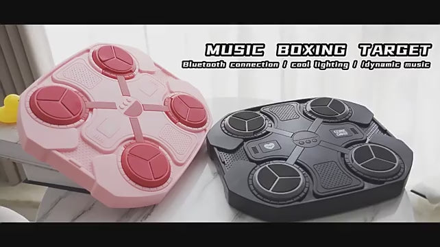 Interactive Music Boxing Target for Kids – Bluetooth Punching Pad with Lights & Sound