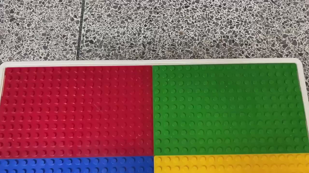 MultiFunction Building Block Table with Chair – 105 Pcs