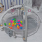 Elephant Baby Activity Gym & Ball Pit – Safe & Stimulating Playtime for Infants