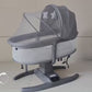 Multi-Motion Baby Cradle – 4-in-1 Electric Rocker with Mosquito Net
