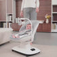 Multi-Motion Baby Cradle  – 360° Rotating Electric Rocker with Music & Mosquito Net
