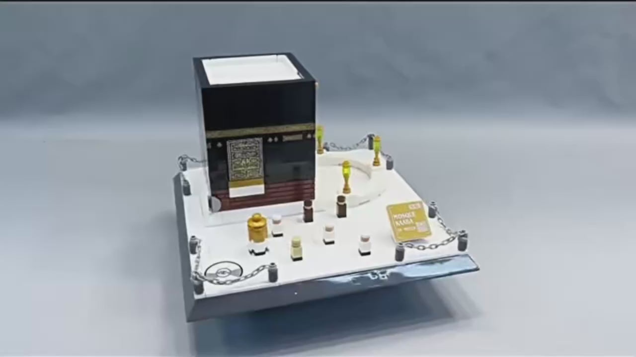 Mosque Kaaba Architecture Building Blocks Set – 446 Pieces Educational Toy