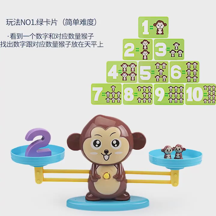 Balance Math Scale – Interactive Educational Toy for Kids (3+ Years)