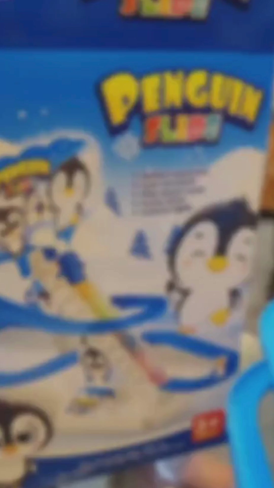 Penguin Slide Track Toy – Climbing Penguin Musical Toy with Lights (3 Penguins)