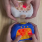 Electronic Pop Push Game Console – Interactive Light-Up Fidget Toy