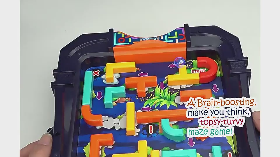 3D Tilt Maze Puzzle Game – Interactive Handheld Brain Teaser for Kids & Adults
