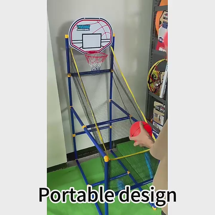 Indoor Basketball Hoop Play Set for Kids – Easy Assembly Shooting Game with Stand (Ages 3+)