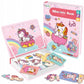 Magnetic Book – Unicorn Theme | Piece Magnetic Puzzle Toy for Kids |