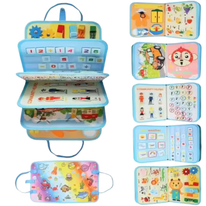 Busy Book - Activity for Kids (8 Pages)/ (10Pages)