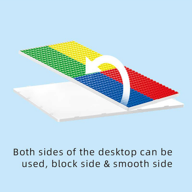 MultiFunction Building Block Table with Chair 5 in   1 – 102 Pcs