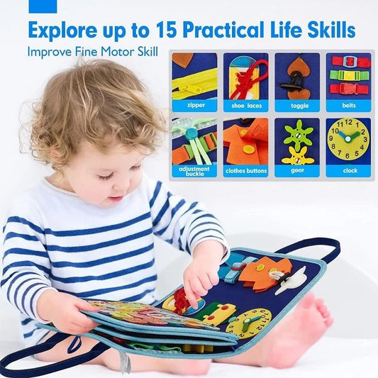 Busy Bag/ Busy Book - Activity for Kids (8 Pages)