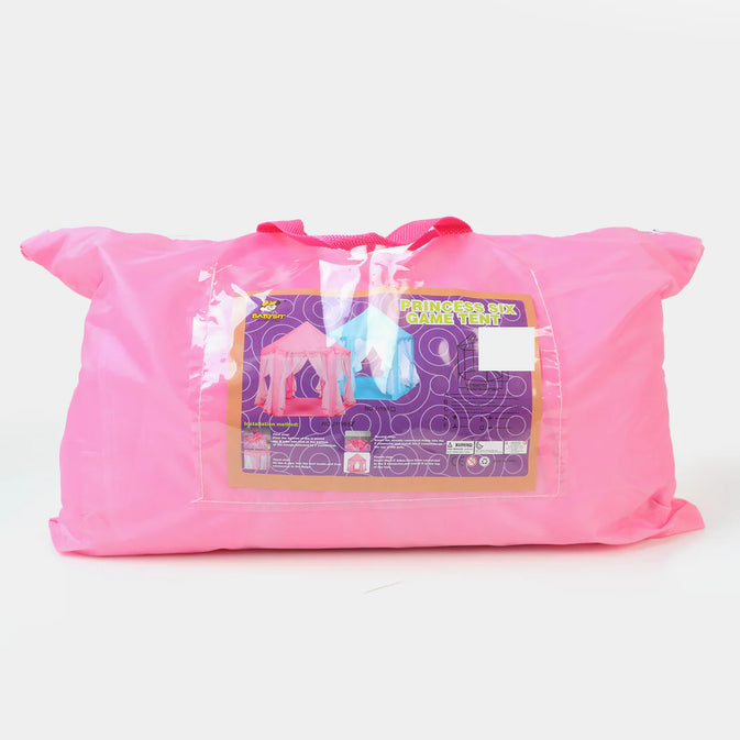 Pink Princess Castle Kids Play Tent, Children Playhouse