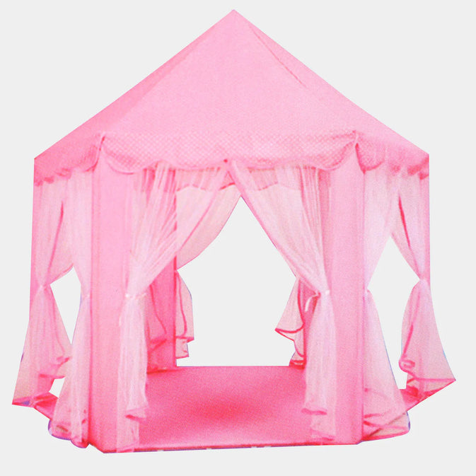 Pink Princess Castle Kids Play Tent, Children Playhouse